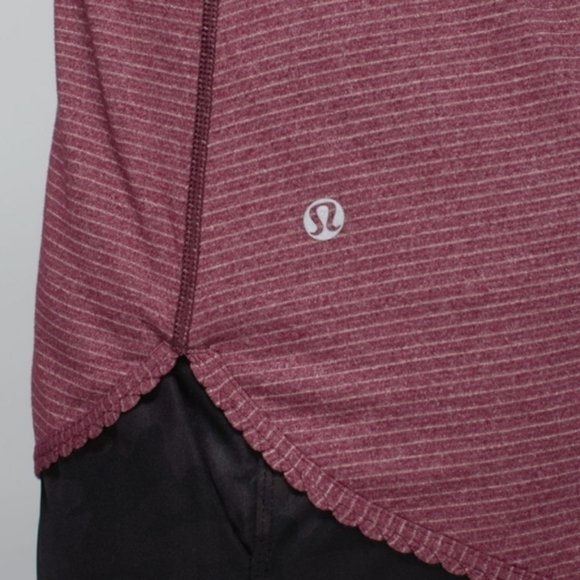 LULULEMON 105 F Singlet *Laser-Cut in Bordeaux - Picture 5 of 9